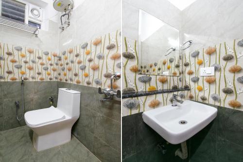 Ένα μπάνιο στο FabHotel Prime Cozy - Nr Yashoda Hospital, Hitech City