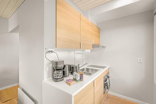 Køkken eller tekøkken på Staycation Törrö Sellivahti as 2