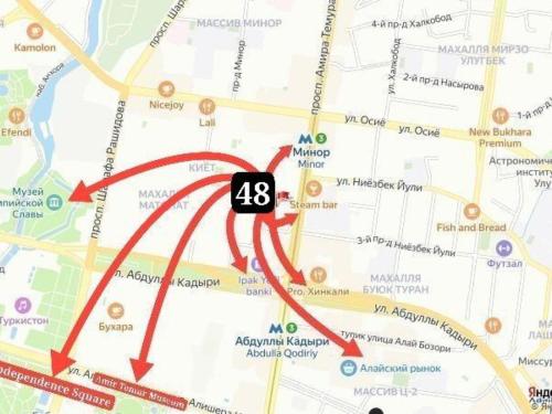 Fotografie z fotogalerie ubytování Center of Tashkent near "Minor" metro station, Premium Location v destinaci Taškent