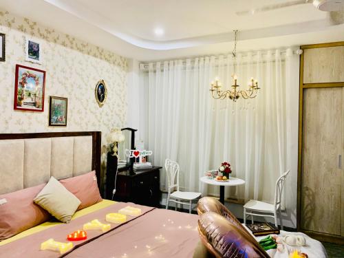 Katil atau katil-katil dalam bilik di 29 Homestay Cầu Giấy