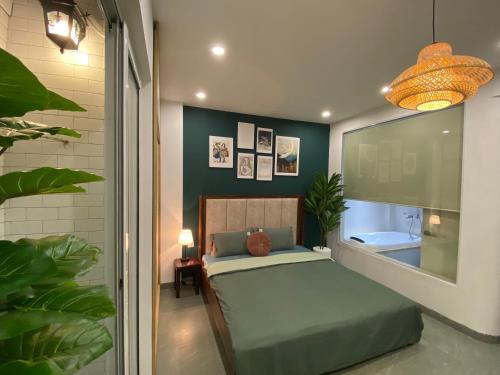 Katil atau katil-katil dalam bilik di 29 Homestay Cầu Giấy