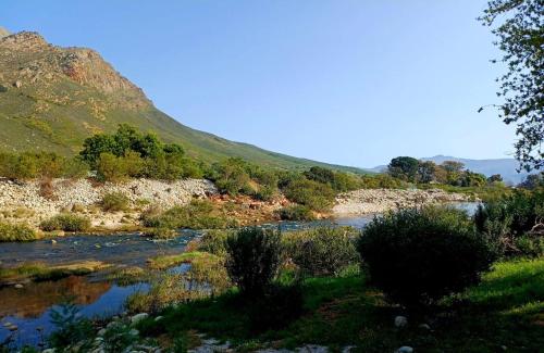 Paisaje cerca de este chalet de montaña