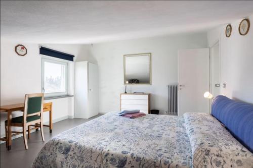 Postel nebo postele na pokoji v ubytování B&B Alle Cime