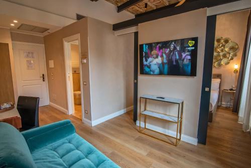 Et tv og/eller underholdning på Hotel Accademia