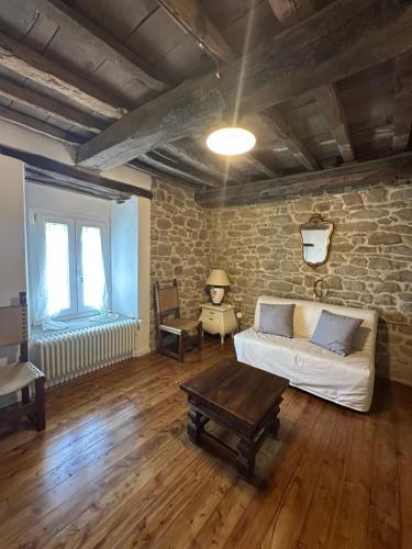 Ein Bett oder Betten in einem Zimmer der Unterkunft Borgo dell'Anello
