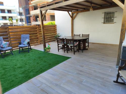 Patio o area all'aperto di Apartamento 700 metros de la playa