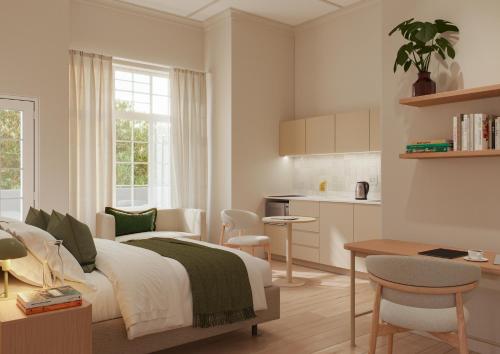 Η κουζίνα ή μικρή κουζίνα στο The Exhibition