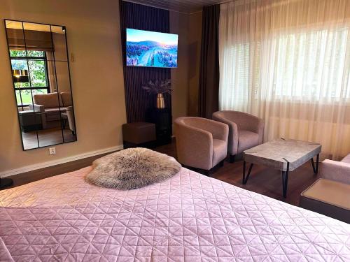 Hotel Boreasにあるベッド