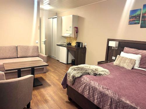 Hotel Boreasにあるベッド