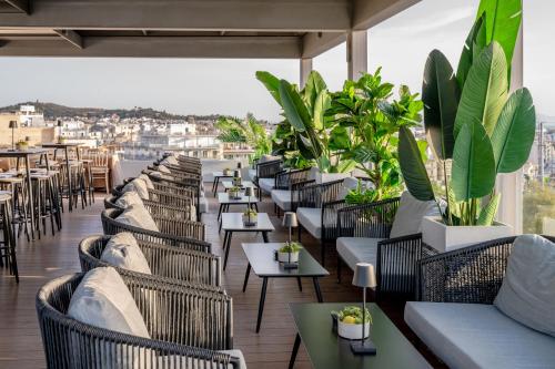 Candia Hotelにあるバルコニーまたはテラス