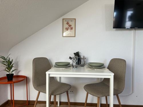 Televisyen dan/atau pusat hiburan di Smart Apartment Villingen