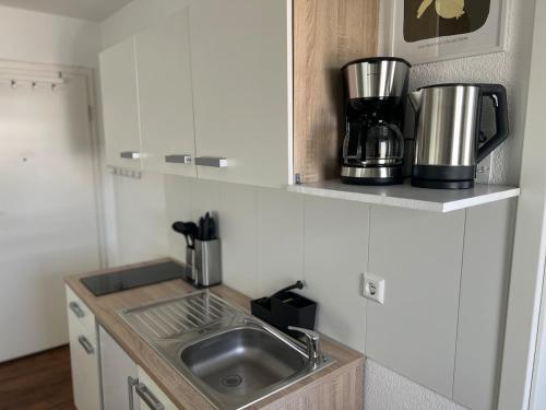Dapur atau dapur kecil di Smart Apartment Villingen