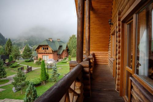 Paesaggio naturale nelle vicinanze del lodge