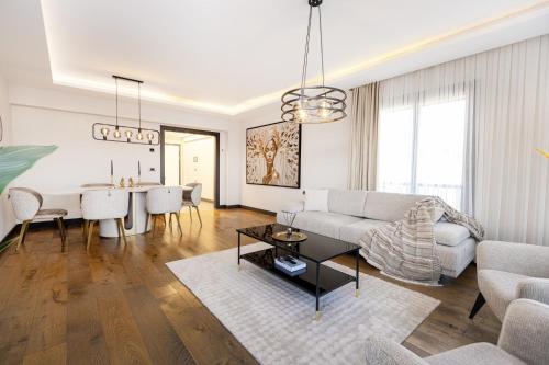 Χώρος καθιστικού στο Utopia suite Hotel 5 star