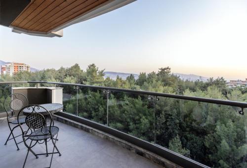 Μπαλκόνι ή βεράντα στο Utopia suite Hotel 5 star