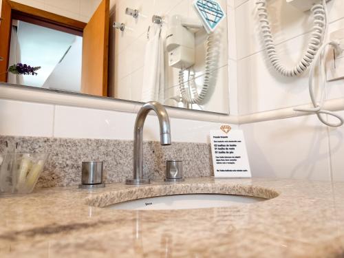 Koupelna v ubytování Hotel Cianorte Diamond