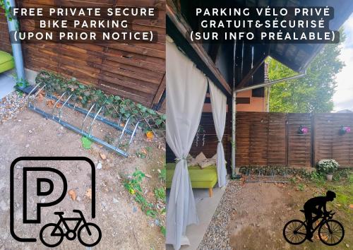 ركوب الدراجة الهوائية في محيط Suite cosy indépendante Evasion env Colmar