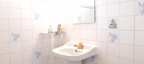 Koupelna v ubytování Ocean breeze