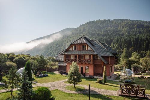 Paesaggio naturale nelle vicinanze del lodge