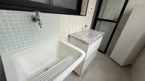 Et badeværelse på Edifício Barcelona