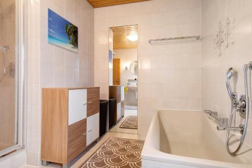 Koupelna v ubytování Ferienwohnung Morent