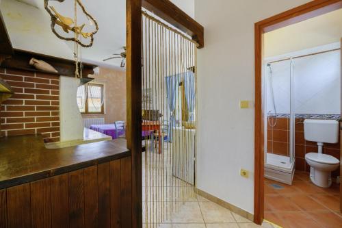 Koupelna v ubytování Istria Rosa in Pula - Istrien