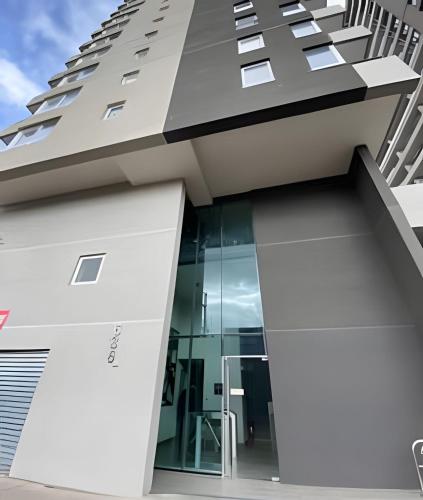 an external view of a building at Epicentro, departamento estudio, sin balcón, con estacionamiento in Temuco