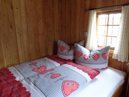 Cama o camas de una habitación en Tauhäusl