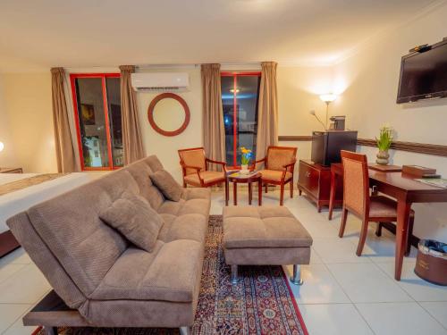 Posezení v ubytování Hotel Palacio