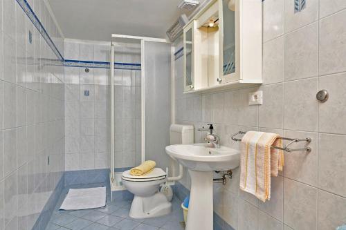 Koupelna v ubytování Snašić in Ravni * Istrien