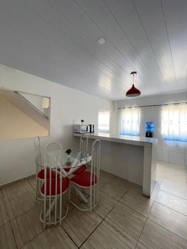 Kuchyň nebo kuchyňský kout v ubytování Apartamento de Alcione