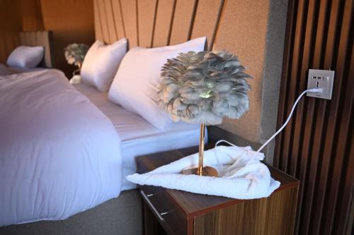 Krevet ili kreveti u jedinici u objektu Suleman Camp