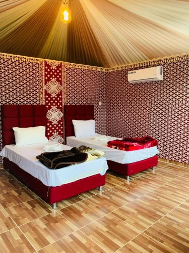 Krevet ili kreveti u jedinici u objektu Suleman Camp