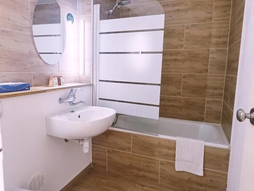 Koupelna v ubytování Kyriad ECO - Belfort Bessoncourt