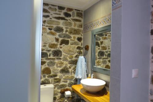 Ванная комната в Mystras Inn