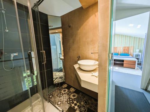 Ванная комната в Magnifique duplex design