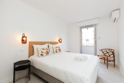 Le Paloma, High standing, 3 min beach, air conditioning, 4 Prs