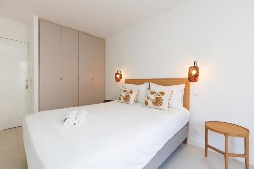 Le Paloma, High standing, 3 min beach, air conditioning, 4 Prs
