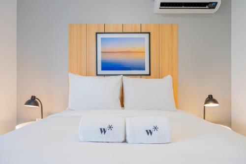 Wynwood House San Franciscoにあるベッド