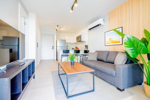 Wynwood House San Franciscoにあるキッチンまたは簡易キッチン