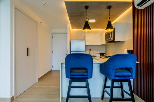 Wynwood House San Franciscoにあるキッチンまたは簡易キッチン