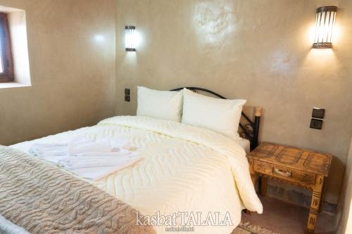 Cama o camas de una habitación en Kasbah Talala