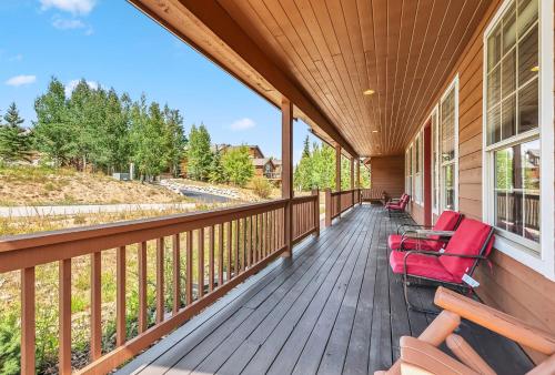 Μπαλκόνι ή βεράντα στο Dog Friendly Stay Near Trails in Silverthorne