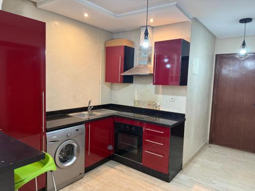 Una cocina o cocineta en hamza