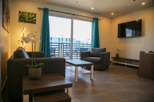 TV a/nebo společenská místnost v ubytování Love to Smile Apartments - Apt 3