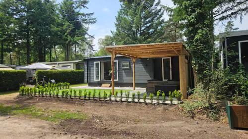Zahrada ubytování Tiny House Forestia