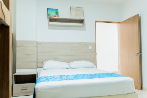 Katil atau katil-katil dalam bilik di Hotel Botanica