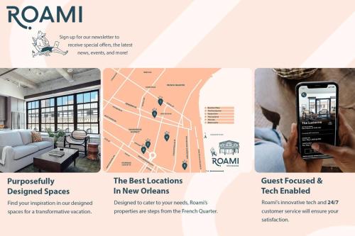 Gallery image of Roami at The Lola Convention Center Studio #02 in New Orleans