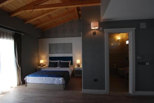 Alaçatı The Design Hotelにあるベッド