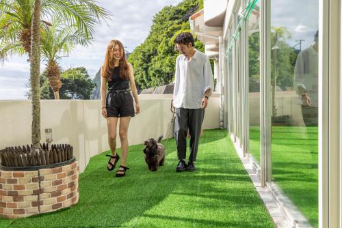 Hosté ubytování 愛犬と泊まれる海と夕陽の楽園 頬杖の刻